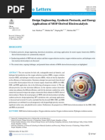 Design Engineering, Synthesis Protocols, and Energy Applications of MOF Derived Electrocatalysts