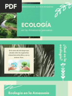 Ecología en La Amazonía