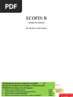 ECOFIN B PRUEBA DE ENTRADA