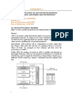 Implementation of Advanced Encryption Technique and Public Key Encryption