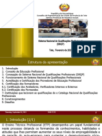 Apresentacoes Sobre Sistema de Qualificacoes Profissionais Do Sector Do ETP (SPAS) FINALISSIMO