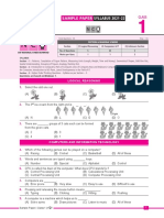 Sample Paper Syllabus 2021-22: Class