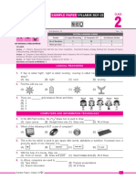 Sample Paper Syllabus 2021-22: Class