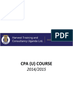 Cpa (U) Course