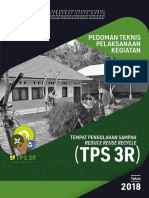 Pedoman Teknis Pelaksanaan Kegiatan TPS 3R 2018