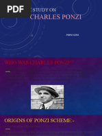 Case Study On Charles Ponzi