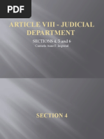 Article Vii - Judicial Department