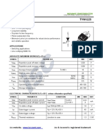 Isc TYN1225: Thyristors