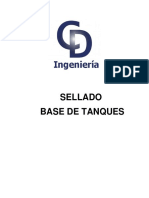 CD Ingeniería - Sellado Base Tanques