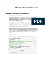 Obtener Datos Del Servidor Sin PostBack