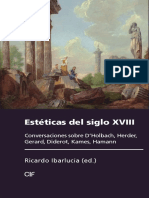 Esteticas Del Siglo XVIII. Conversacione