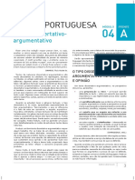 Texto Dissertativo - Argumentativo I