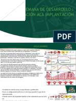 EMBRIOLOGIA 1 Primera Semana de Desarrollo de La Ovulacion Ala Implantacion