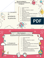 3.2 Escenarios de Presentación de Protocolos