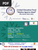 Matematica SEMANA 17 - P3 Humanístico - Los Angulos Según Su Posición