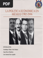 La Politica Ecónomica en México 1982-2006