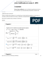 Examen - (ACV-S06) Evaluación Calificada en Linea 4 - EP2