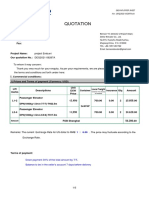 Quotation: Container Loca Freight Insurance