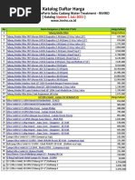 Katalog Daftar Harga Komponen SpareParts Suku Cadang Water Treatment - INVIRO