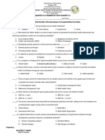 q3 4th Summative Test in Mapeh 10