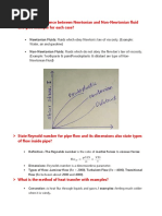 What Is The Difference Between Newtonian and Non-Newtonian Fluid and Give Example For Each Case?