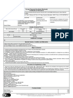 Group Personal Accident (Revised) Certificate of Insurance: Details of Insured Person