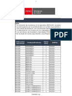 Oferta de Plazas Equivalentes Del Proceso SERUMS 2021 - II