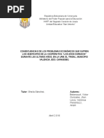 República Bolivariana de Venezuela Ministerio Del Poder Popular para La Educación HHFF Del Sagrado Corazón de Jesús Unidad Educativa "San Antonio"