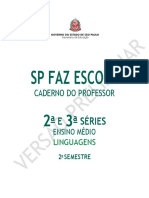 Caderno Do Professor - EM 2 e 3 Séries Linguagen VERSÃO PRELIMINAR