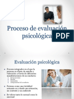 Proceso de Evaluacion Psicologica