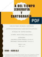 Linea Del Tiempo Geografia y Cartografía