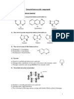 Tutorial Heterocyclic Compounds