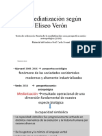 Mediatización Según Eliseo Verón.2014