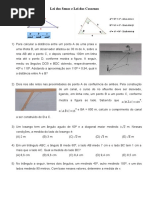 Lei Dos Senos e Lei Dos Cossenos