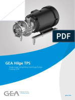 Gea Hilge TPS: Single-Stage Self-Priming Centrifugal Pumps Catalog 2018