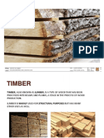 Report On Industrial Timber