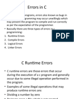 Errors+Flow Charts