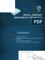 BRASIL. Energías Renovables y Proyectos