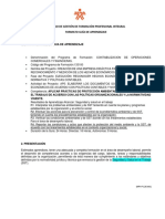 Proceso de Gestión de Formación Profesional Integral Formato Guía de Aprendizaje