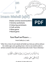 Shaban Activity Booklet