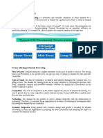 Unit 2 - Demand Forecasting Methods