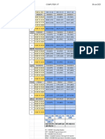 3rd Time Table Jul To Dec 2021 - Time Table