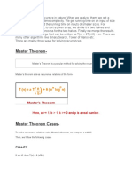 Master Theorem-: Merge Sort