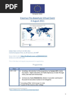 Erasmus Pre Departure Programme 4 August 2021 PDF