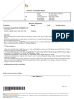 Laboratory Investigation Report: Real Time PCR