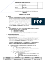 Procedimiento de Evaluacion Medica para Ascenso A Grandes Altitudes