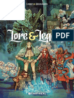 Lore & Legacy - Livret de Decouverte