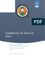 Fundamentos de Bases de Datos