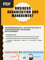 Business Organization and Management: Unit Ii