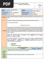 Guía N°3 Tema La Comunicación Afectiva Unidad 3